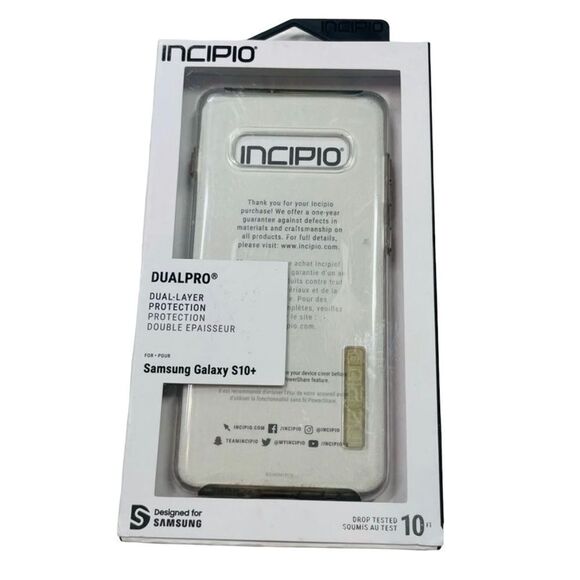 10/$25🦋 Incipio Dualpro Galaxy S10+ Clear Case - Picture 9 of 15